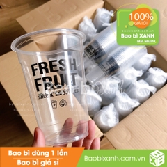 Ly nhựa Fresh Fruit Juice & Smoothies