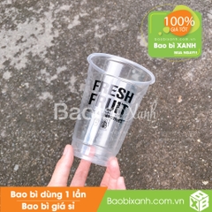 Ly nhựa Fresh Fruit Juice & Smoothies