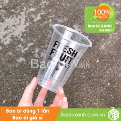 Ly nhựa Fresh Fruit Juice & Smoothies
