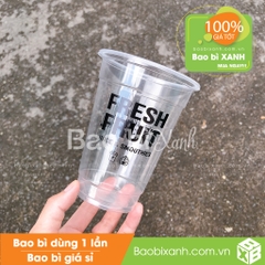 Ly nhựa Fresh Fruit Juice & Smoothies