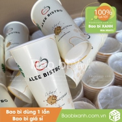 Ly giấy Alee Bistro Mẫu Mới
