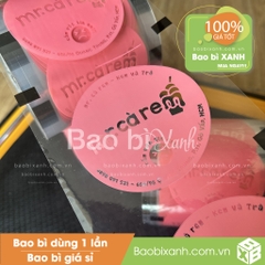 Cuộn ép ly Mr. Cà Rem Kem và Trà