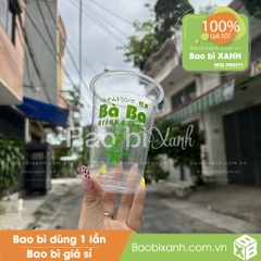 Ly nhựa Bà Ba Drink & Food
