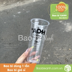 Ly nhựa AOH Tea & Coffee