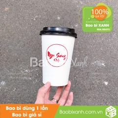 Ly giấy Ngọc Sương Cafe
