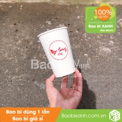 Ly giấy Ngọc Sương Cafe