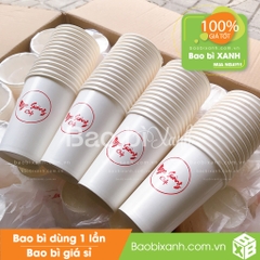 Ly giấy Ngọc Sương Cafe