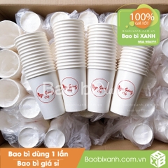 Ly giấy Ngọc Sương Cafe