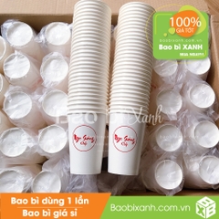 Ly giấy Ngọc Sương Cafe