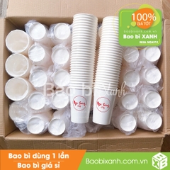 Ly giấy Ngọc Sương Cafe