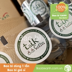Cuộn màng ép Talk Coffee