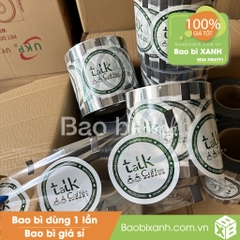 Cuộn màng ép Talk Coffee