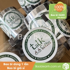 Cuộn màng ép Talk Coffee