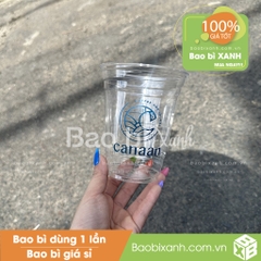 Ly nhựa Canaan Coffee & Louge