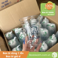 Ly nhựa Canaan Coffee & Louge