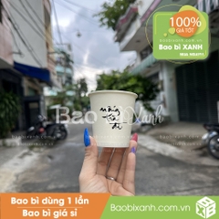 Ly giấy Uống Trà Đi (Mẫu Mới)