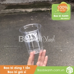 Ly nhựa DIY House