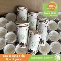 Ly giấy Sáo Trúc Coffee & Tea