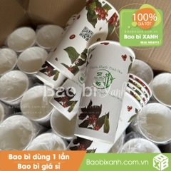 Ly giấy Sáo Trúc Coffee & Tea