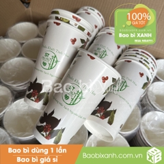 Ly giấy Sáo Trúc Coffee & Tea