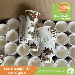 Ly giấy Sáo Trúc Coffee & Tea