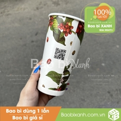 Ly giấy Sáo Trúc Coffee & Tea