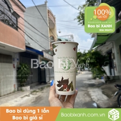 Ly giấy Sáo Trúc Coffee & Tea