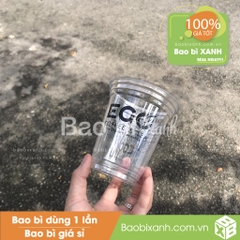 Ly nhựa Ego Coffee