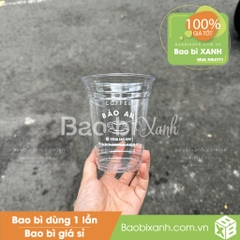 Ly nhựa Bảo An Coffee