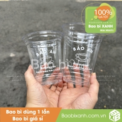 Ly nhựa Bảo An Coffee