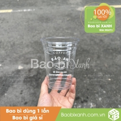 Ly nhựa Bảo An Coffee