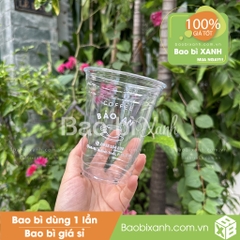 Ly nhựa Bảo An Coffee