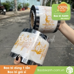 Cuộn màng ép Viet's Milktea Mẫu Mới