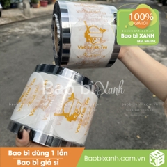 Cuộn màng ép Viet's Milktea Mẫu Mới