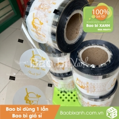 Cuộn màng ép Viet's Milktea Mẫu Mới