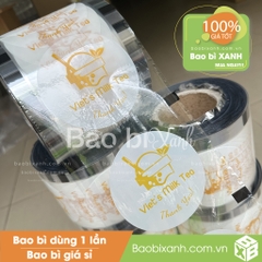 Cuộn màng ép Viet's Milktea Mẫu Mới