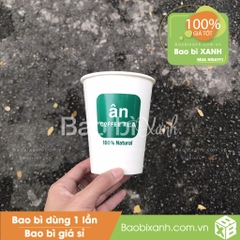 Ly giấy Ân Coffee Tea Mẫu Mới