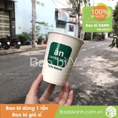 Ly giấy Ân Coffee Tea Mẫu Mới