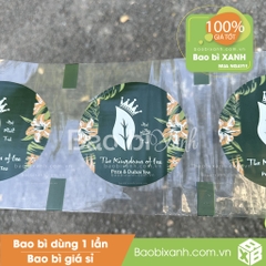 Màng ép Poza & Dubai Tea