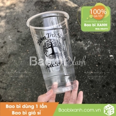 Ly nhựa Tiệm trà sữa Gốc Sa kê