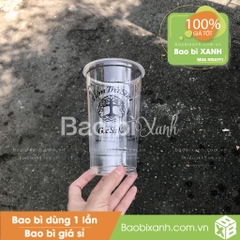 Ly nhựa Tiệm trà sữa Gốc Sa kê