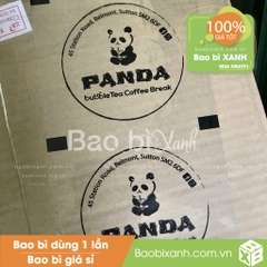 Cuộn màng ép Panda BubbleTea Coffee Break