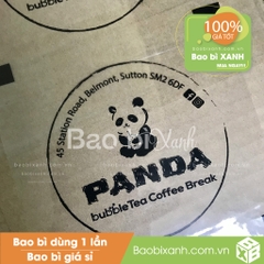 Cuộn màng ép Panda BubbleTea Coffee Break