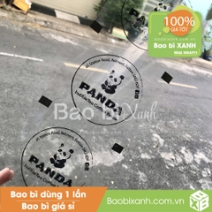 Cuộn màng ép Panda BubbleTea Coffee Break