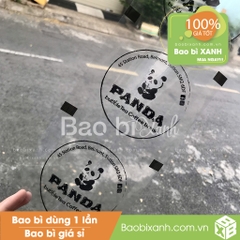 Cuộn màng ép Panda BubbleTea Coffee Break
