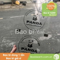 Cuộn màng ép Panda BubbleTea Coffee Break