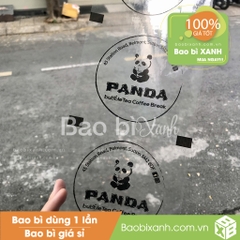 Cuộn màng ép Panda BubbleTea Coffee Break