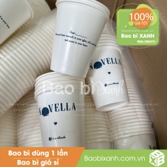 Ly giấy Novella Cafe