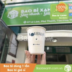 Ly giấy Novella Cafe