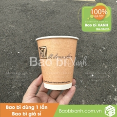 Ly giấy Trốn Để Dừng Chân Coffee Academy
